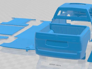SsangYong Actyon Sports 2014 Printable Car 3D Print Model