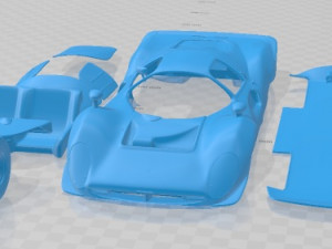 Ferrari 330 P4 1967 Printable Car Modelo de impresión 3D