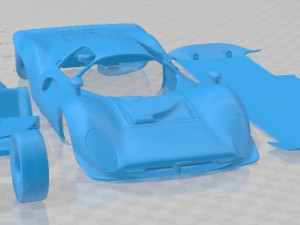 Ferrari 330 P4 1967 Printable Car Modelo de impresión 3D