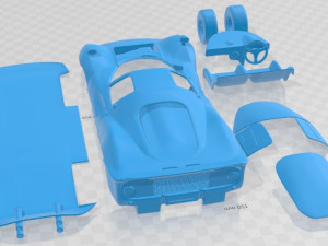 Ferrari 330 P4 1967 Printable Car Modelo de impresión 3D