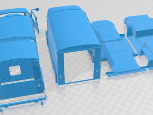 Citroen H Van 1980 Printable Modèles 3D en vedette