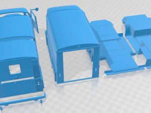 Citroen H Van 1980 Printable 3D Print Model