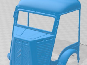 Citroen H Van 1980 Printable Modèles 3D en vedette