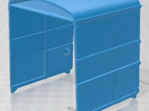Citroen H Van 1980 Printable 3D Print Model
