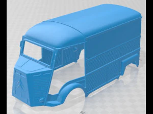 Citroen H Van 1980 Printable 3D Print Model