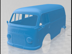 Taunus Transit FK1250 1963 Printable Body Van Model do druku 3D