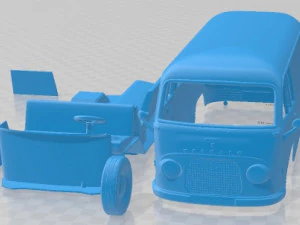 Taunus Transit FK1250 1963 Printable Van 3D Print Model