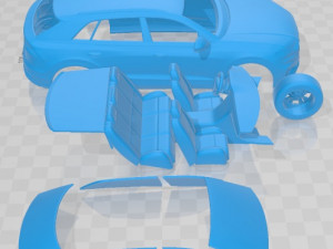 Audi SQ8 2019 Printable Car 3D Принт Модель