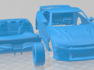 Nissan GT R 2024 Printable Car Modello di stampa 3D