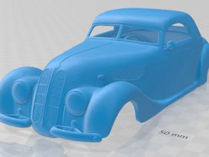 327 Cabriolet 1937 Printable Body Car 3D Print Model