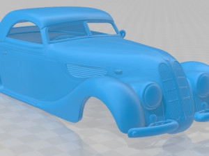 327 Cabriolet 1937 Printable Body Car 3D Принт Модель