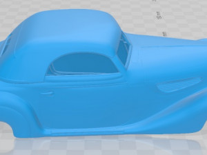 327 Cabriolet 1937 Printable Body Car 3D Принт Модель