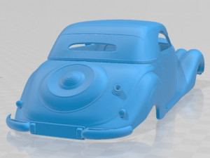 327 Cabriolet 1937 Printable Body Car 3D Принт Модель