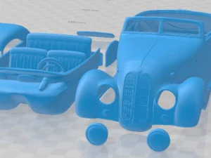 327 Cabriolet 1937 Printable Car 3D Print Model