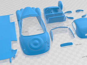327 Cabriolet 1937 Printable Car 3D Print Model