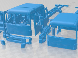 Volvo Fl Crew Cab 2013 Printable Truck 3D Print Model