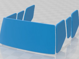 Volvo Fl Crew Cab 2013 Printable Truck Modello di stampa 3D