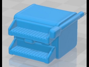 Volvo Fl Crew Cab 2013 Printable Truck Modello di stampa 3D