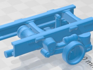 Volvo Fl Crew Cab 2013 Printable Truck Modello di stampa 3D