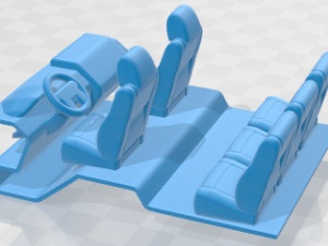 Volvo Fl Crew Cab 2013 Printable Truck Modello di stampa 3D