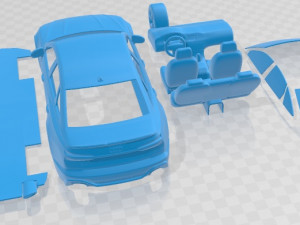 Audi RS6 Sedan 2020 Printable Car 3D-Druckmodell