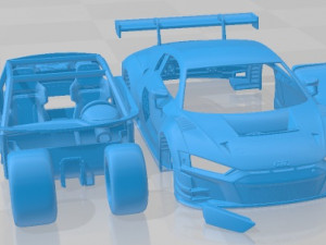 Audi R8 LMS GT3 2020 Printable Car 3D-printmodel