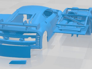 Audi R8 LMS GT3 2020 Printable Car 3D-printmodel