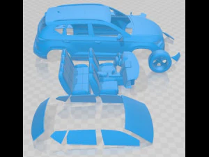 Seat Ateca Cupra 2021 Printable Car 3D Print Model