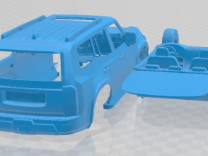 Lexus GX Overtrail 2023 Printable Car 3D Print Model