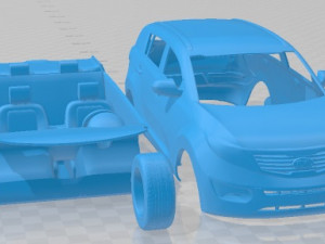 Kia Sportage 2011 Printable Car Modelo de impresión 3D