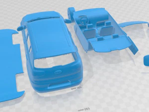 Kia Sportage 2011 Printable Car 3D Print Model