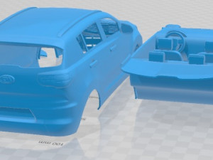 Kia Sportage 2011 Printable Car Modelo de impresión 3D