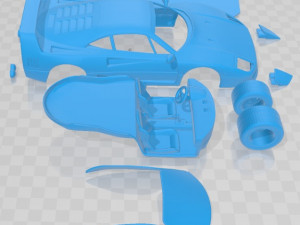 Ferrari F40 1987 Printable Car 3D Baskı Modeli