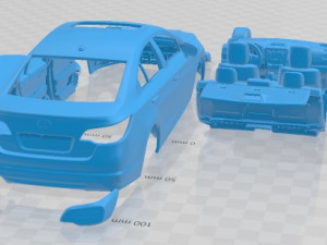 Subaru Legacy 2014 Printable Car 3D Принт Модель