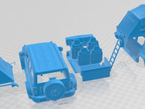Raptor Rooftop Tent Printable Car Model do druku 3D