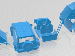 Raptor Rooftop Tent Printable Car 3D Print Model