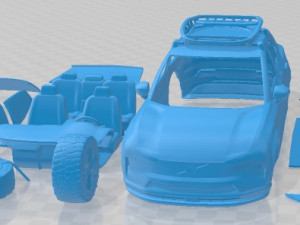 Volvo EX30 Cross Country Printable Car 3D Baskı Modeli