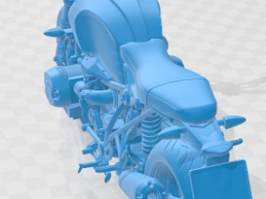 R Nine T Printable Motorbike Modelo de Impressão 3D