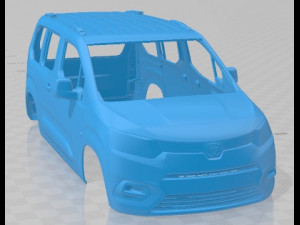 Toyota ProAce City 2020 Printable Body Car 3D Принт Модель