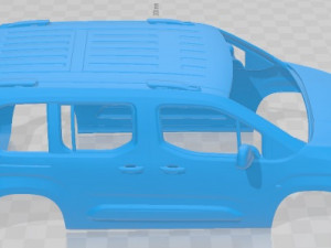 Toyota ProAce City 2020 Printable Body Car 3D Принт Модель