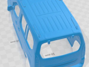 Toyota ProAce City 2020 Printable Body Car 3D Print Model