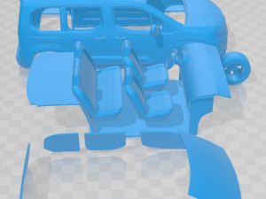 Toyota ProAce City 2020 Printable Car 3D 打印模型
