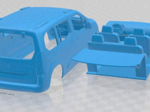 Toyota ProAce City 2020 Printable Car 3D 打印模型