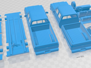 Chevrolet K30 Crew Cab 1979 Printable Car 3D-printmodel