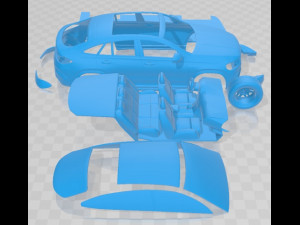 Mercedes Benz AMG GLE 63 Coupe 2021 Printable Car 3D 프린트 모델