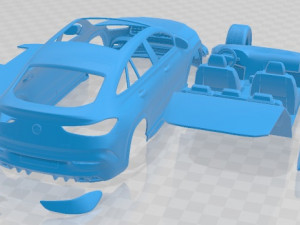 Mercedes Benz AMG GLE 63 Coupe 2021 Printable Car 3D 프린트 모델