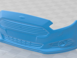 S Max 2015 Printable Car in separate parts 3D 打印模型