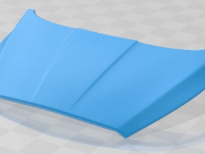 S Max 2015 Printable Car in separate parts 3D 打印模型