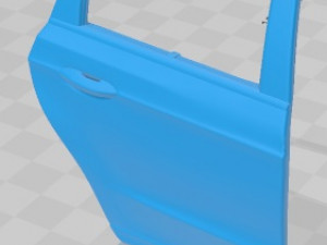 S Max 2015 Printable Car in separate parts 3D 打印模型