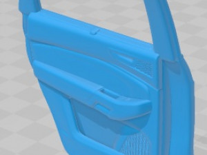 S Max 2015 Printable Car in separate parts 3D 打印模型